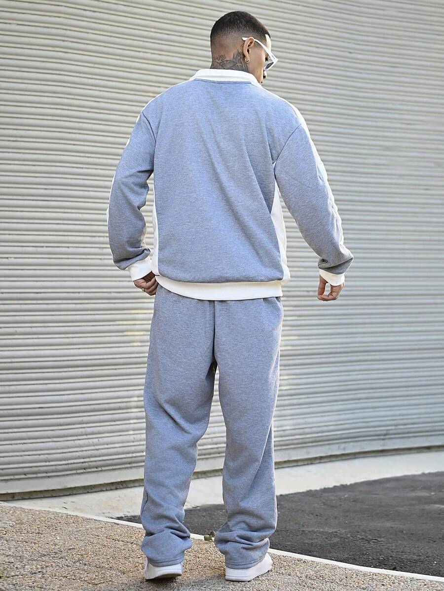 Conjunto Pavtros Confidence Grey Tracksuit