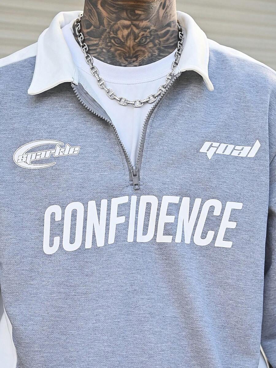 Conjunto Pavtros Confidence Grey Tracksuit