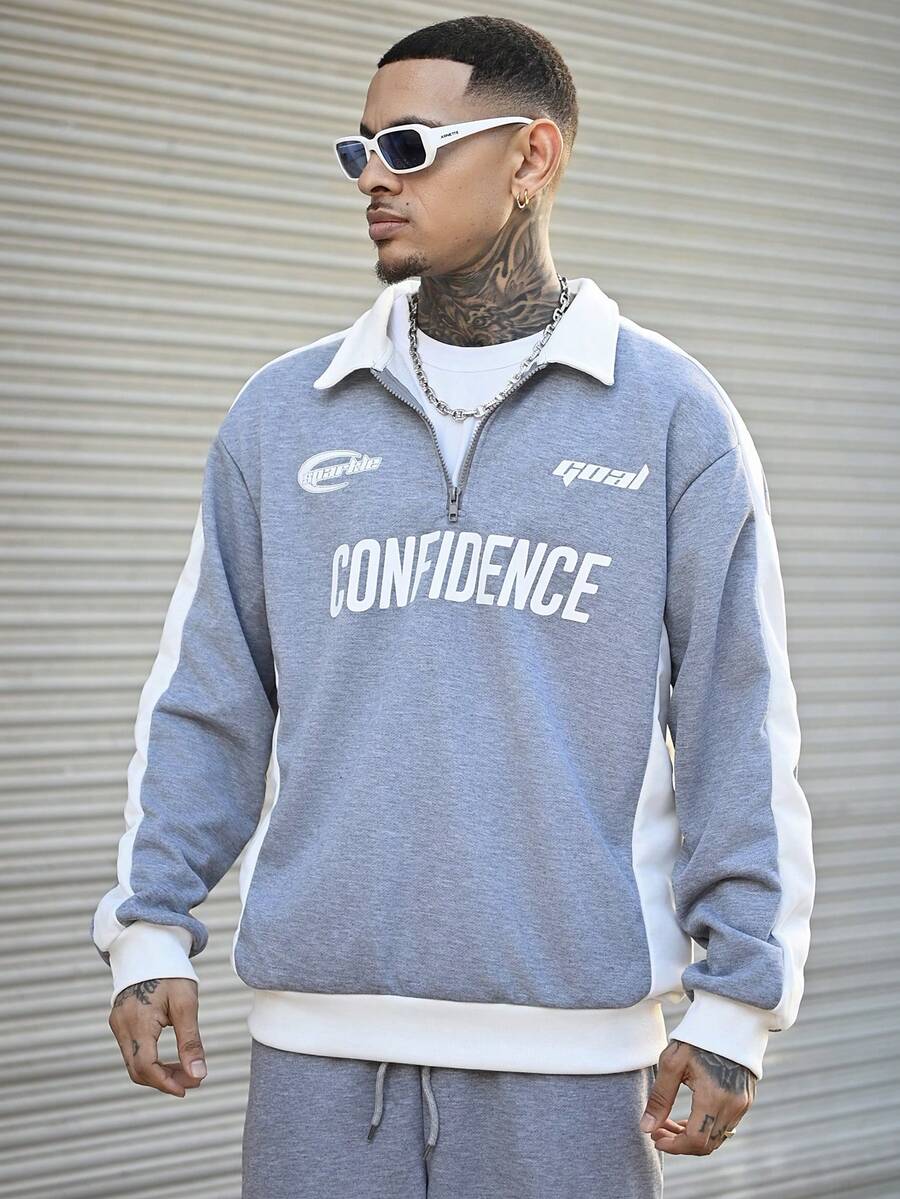 Conjunto Pavtros Confidence Grey Tracksuit