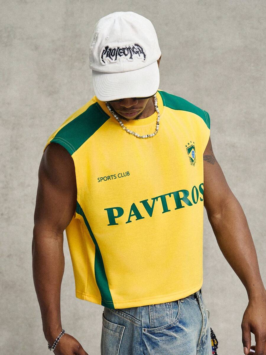 Regata Pavtros Studios Brasil Retro Panel Vest