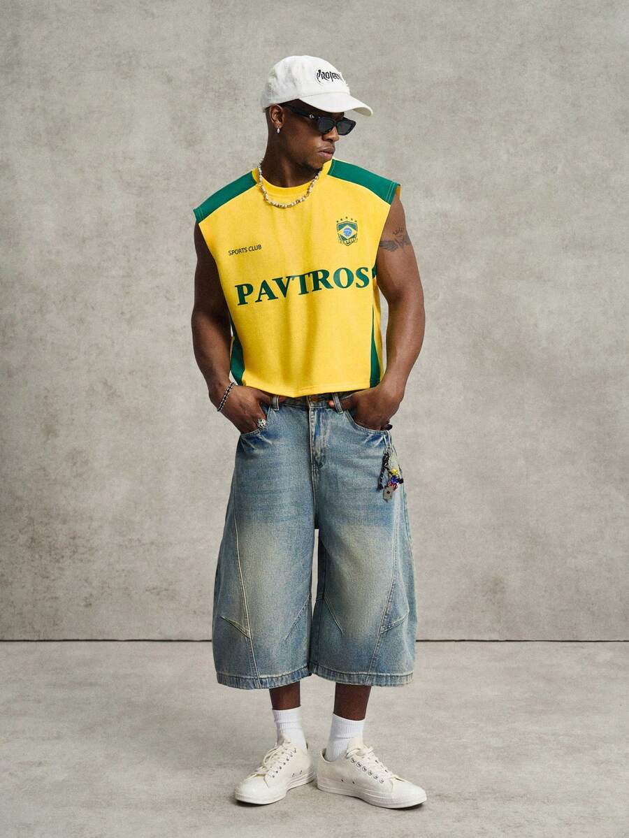 Regata Pavtros Studios Brasil Retro Panel Vest