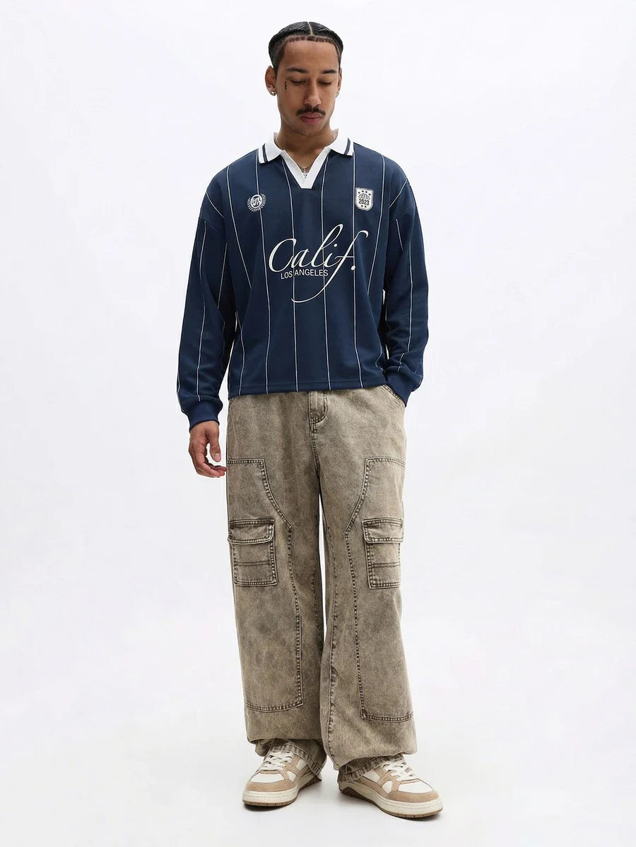 Camisa Long Sleeve Polo Pavtros Calif