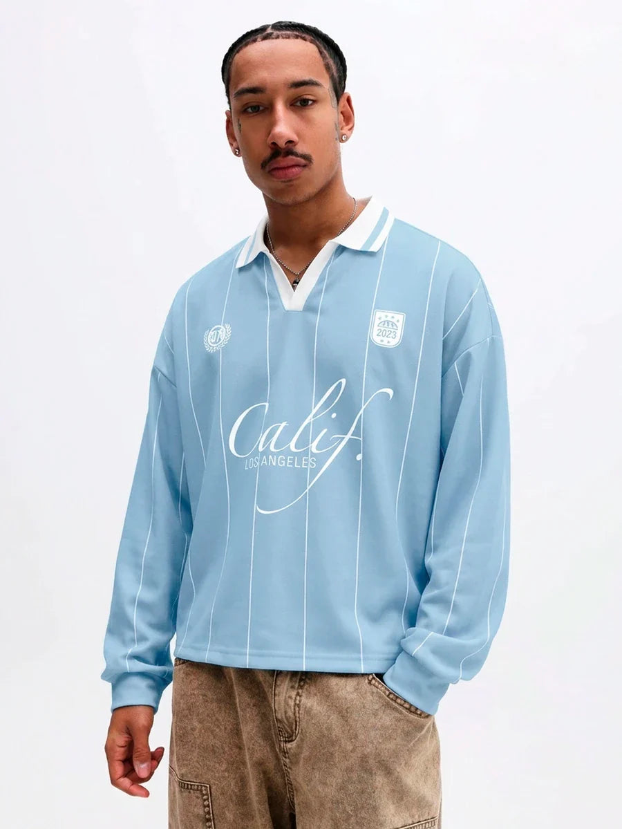 Camisa Long Sleeve Polo Pavtros Calif