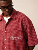 Camiseta Swavvy Botton Xadrez