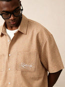Camiseta Swavvy Botton Xadrez