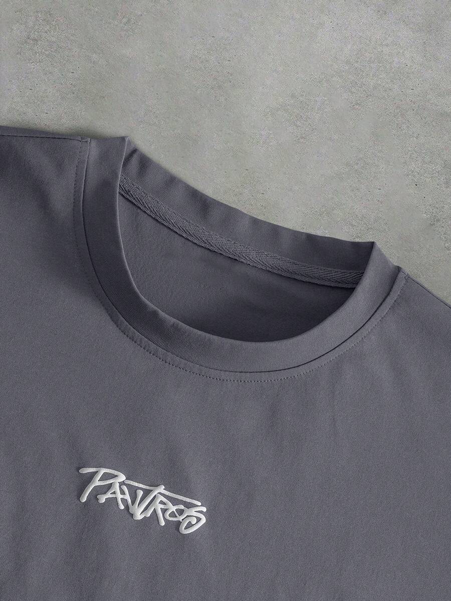 Camiseta Pavtros Colorblock Grey
