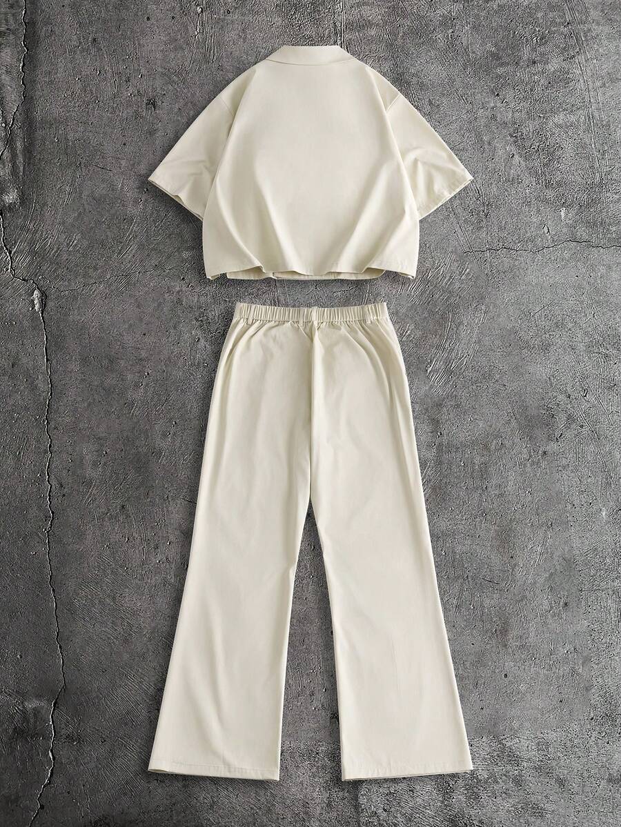 Conjunto Pavtros Oversized Sólida Urban Mirage