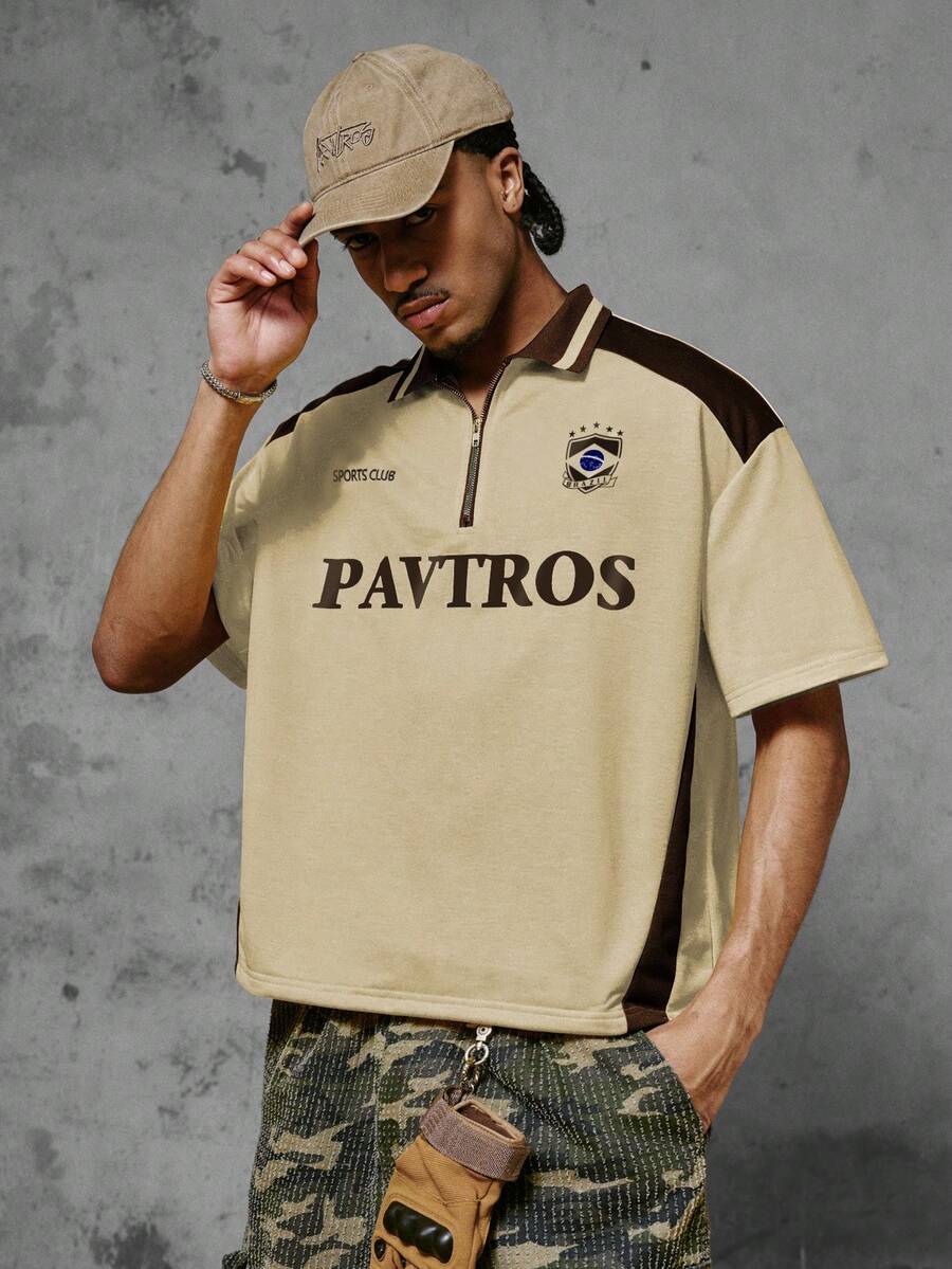 Camisa Polo Pavtros Studios Brazil Football Jersey