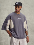 Camiseta Swavvy Colorblock Grey