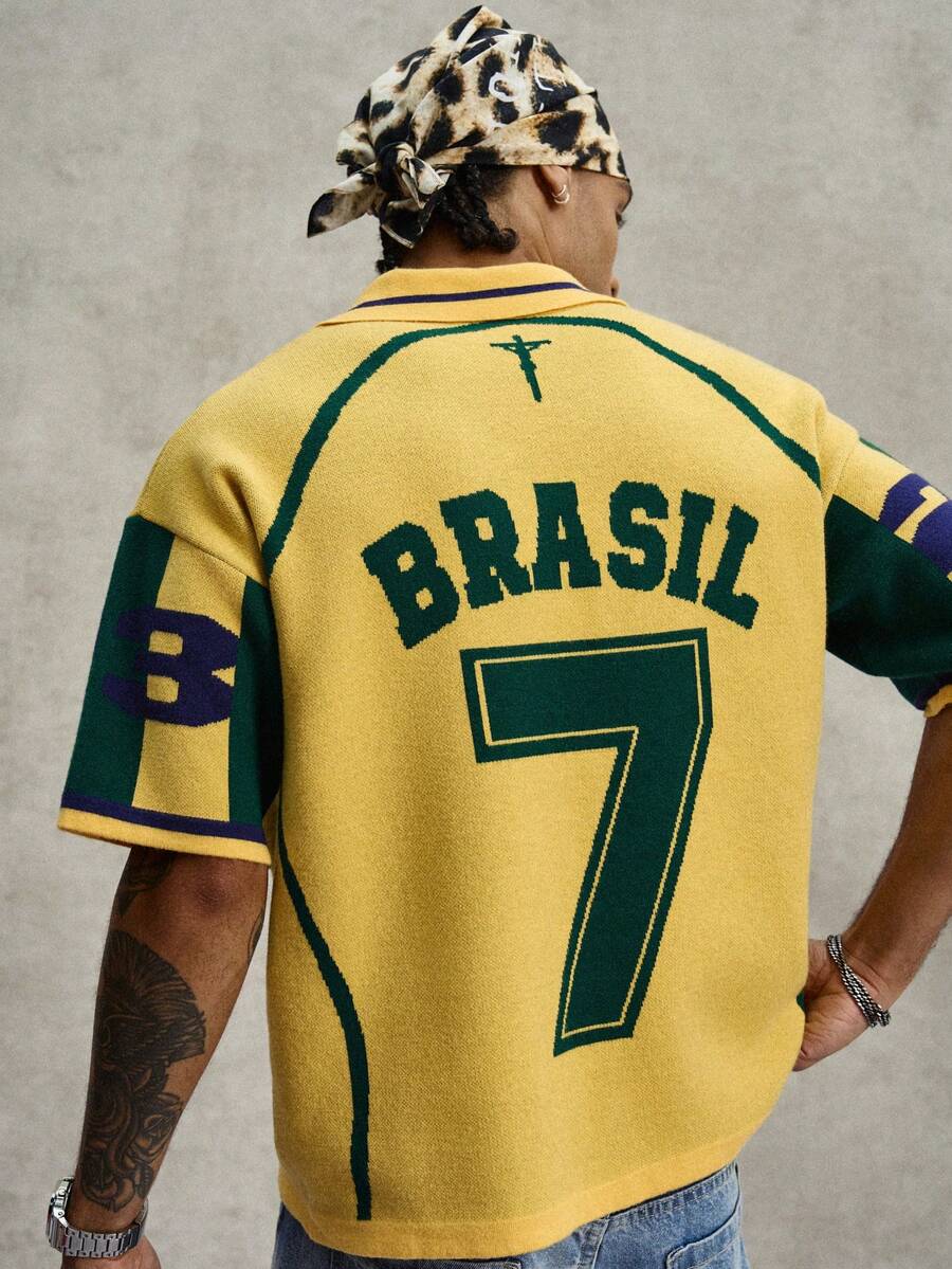 Camiseta Pavtros Studios Brasil Rio Retro Polo