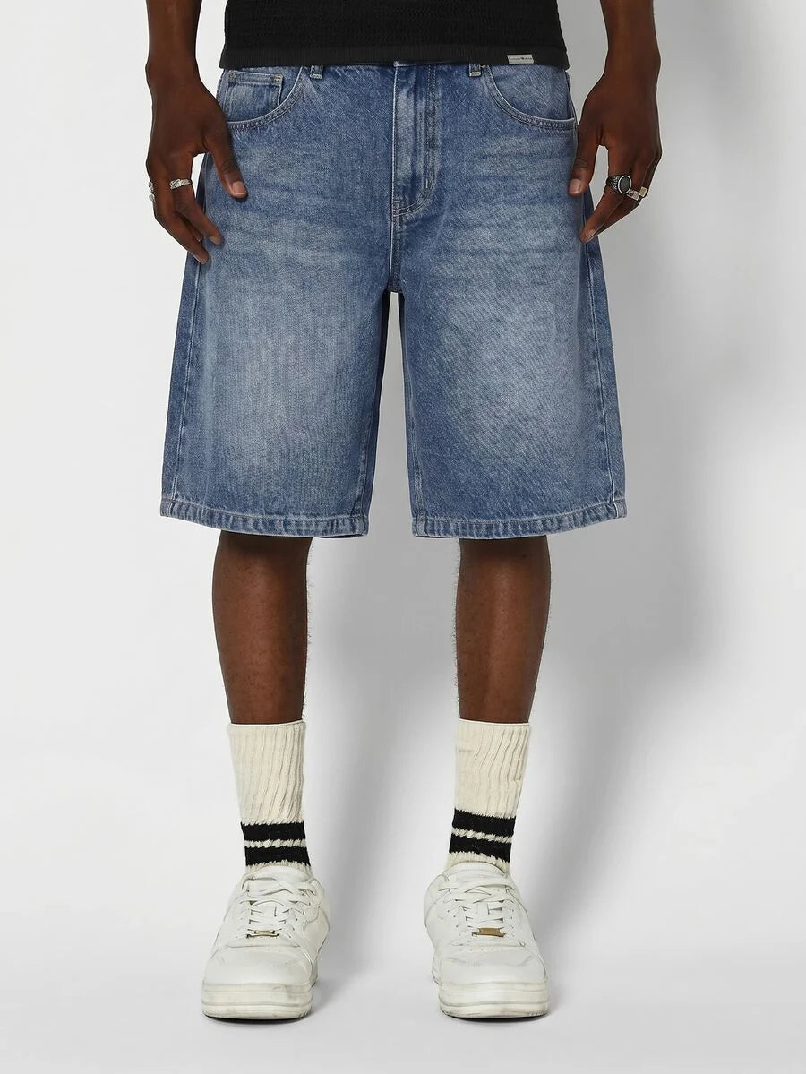 Bermuda Jorts Jeans Pavtros Studios Suzulan Graffiti