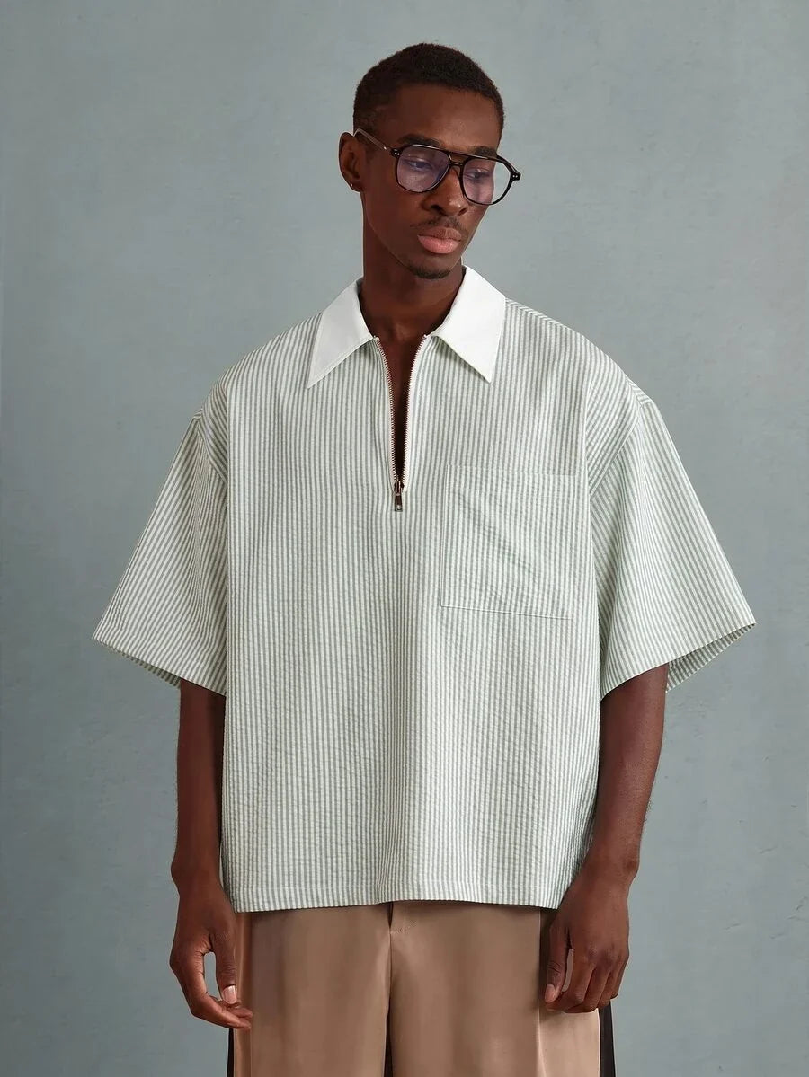 Camisa Polo Pavtros Half Zip