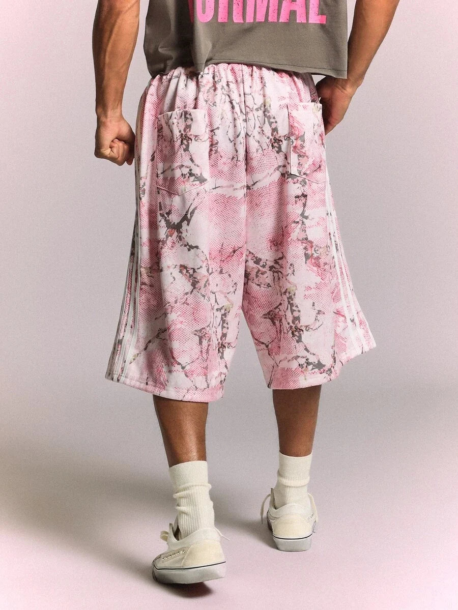 Bermuda Pavtros Studios Sakura Blossom Mesh Jorts