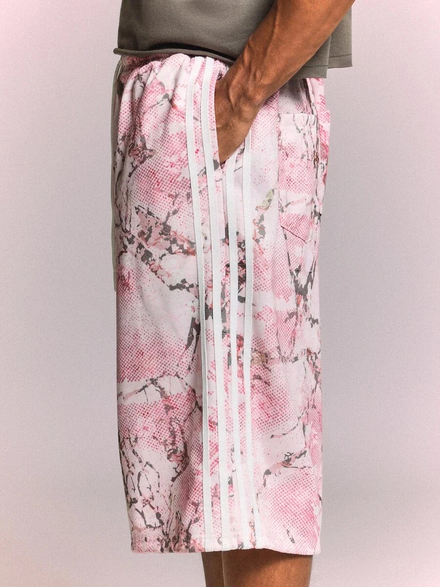 Bermuda Pavtros Studios Sakura Blossom Mesh Jorts