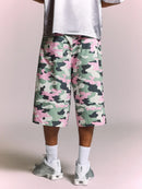 Bermuda Swavvy Studios Pastel Camo Baggy Jorts