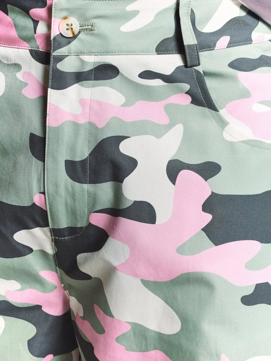 Bermuda Pavtros Studios Pastel Camo Baggy Jorts