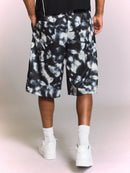 Bermuda Swavvy Studios Dark Tie-Dye Track Jorts