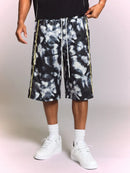 Bermuda Swavvy Studios Dark Tie-Dye Track Jorts
