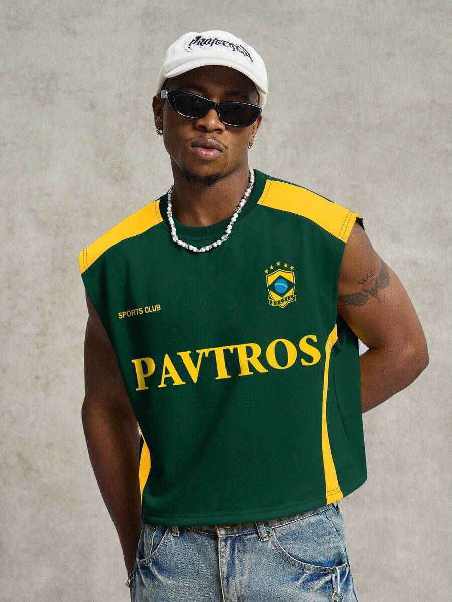 Regata Pavtros Studios Brasil Retro Panel Vest