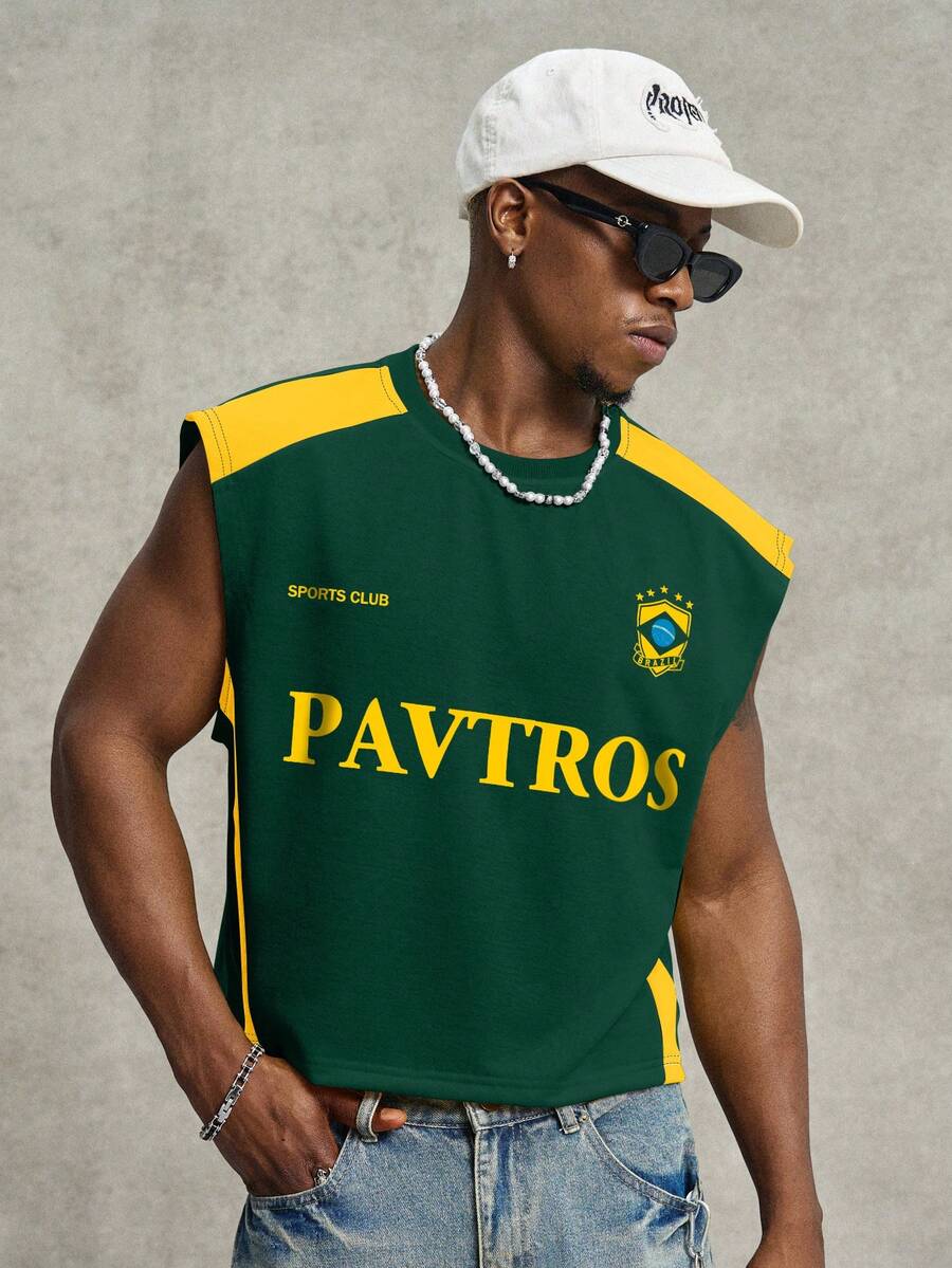Regata Pavtros Studios Brasil Retro Panel Vest