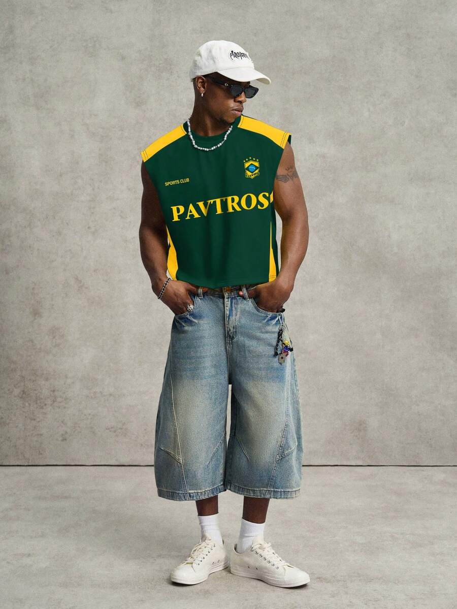 Regata Pavtros Studios Brasil Retro Panel Vest