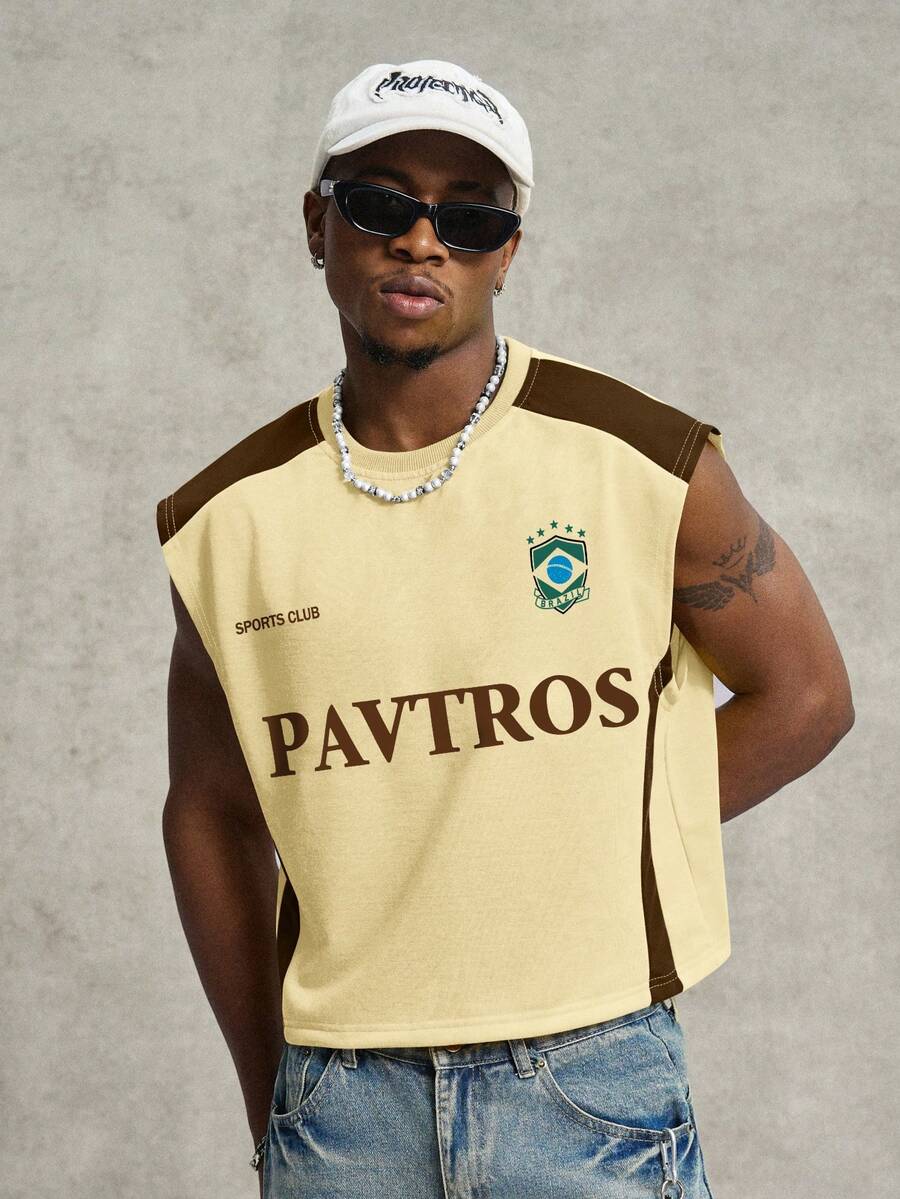 Regata Pavtros Studios Brasil Retro Panel Vest