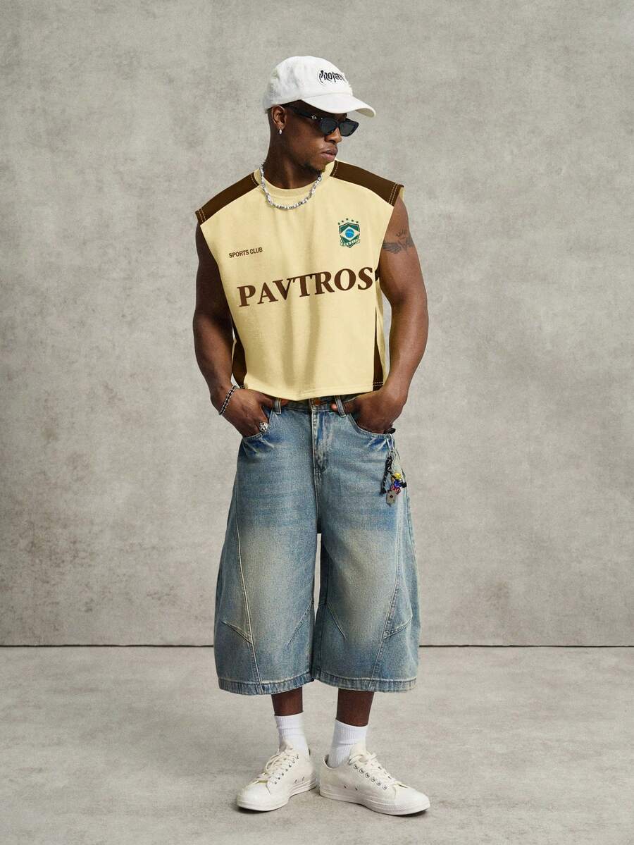 Regata Pavtros Studios Brasil Retro Panel Vest