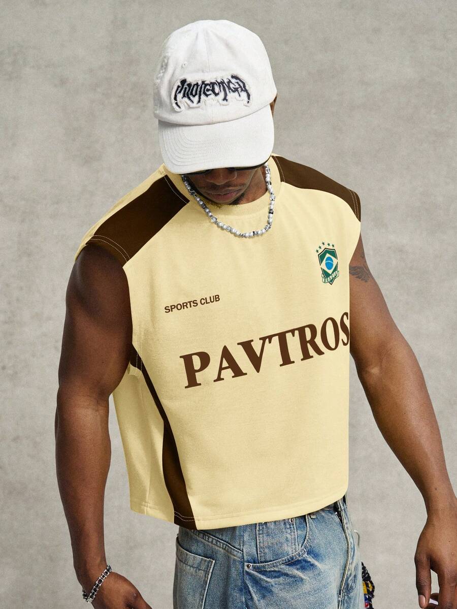 Regata Pavtros Studios Brasil Retro Panel Vest