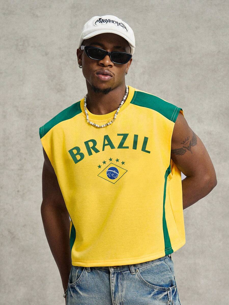 Regata Pavtros Studios Brasil Retro Panel Vest