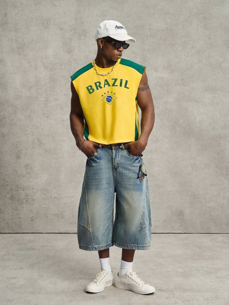Regata Pavtros Studios Brasil Retro Panel Vest