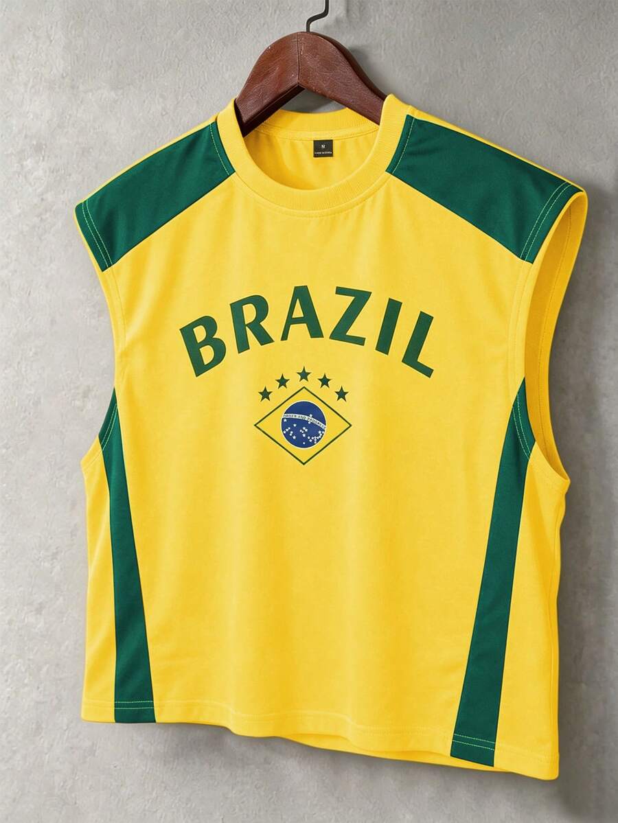 Regata Pavtros Studios Brasil Retro Panel Vest