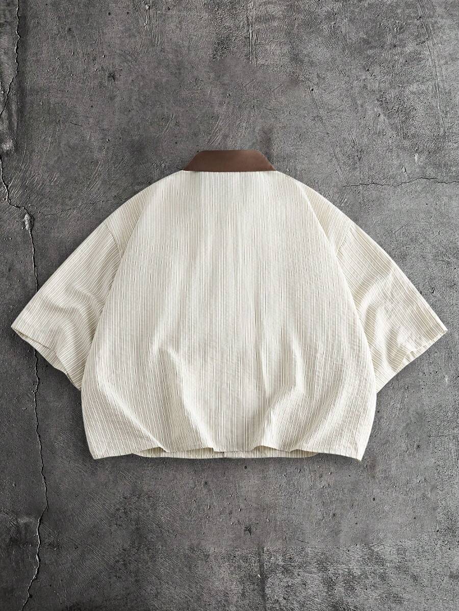 Conjunto Pavtros Studios Knit Retro Polo Shorts Set