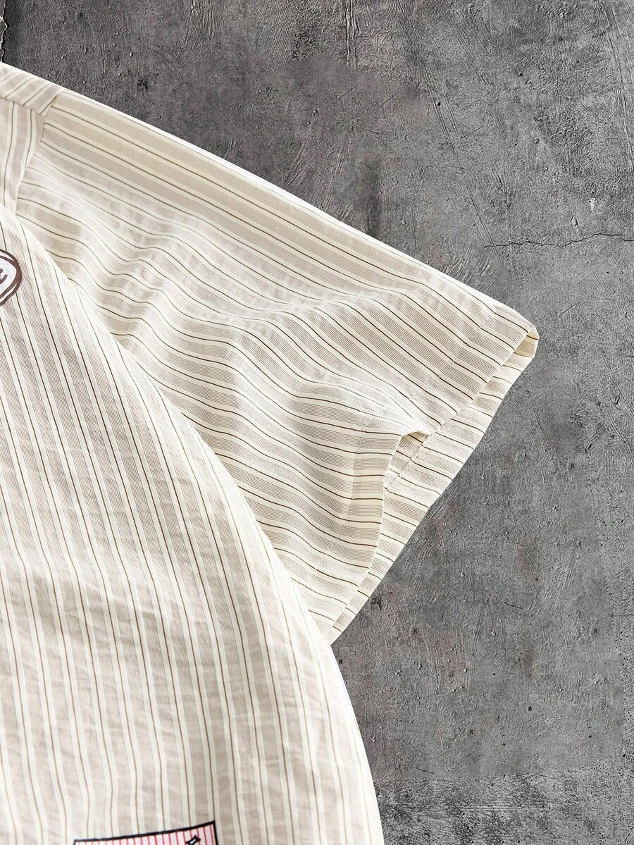 Conjunto Pavtros Studios Knit Retro Polo Shorts Set