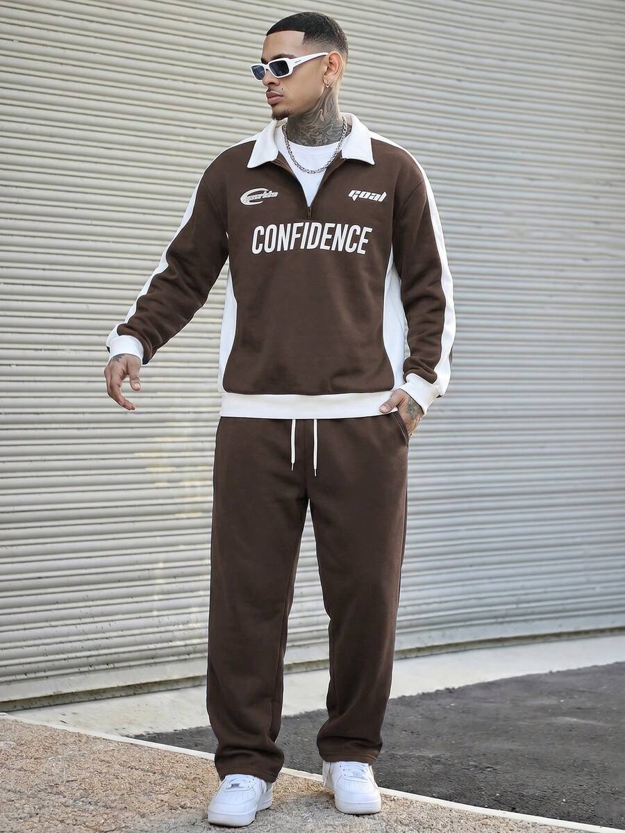 Conjunto Pavtros Confidence Grey Tracksuit