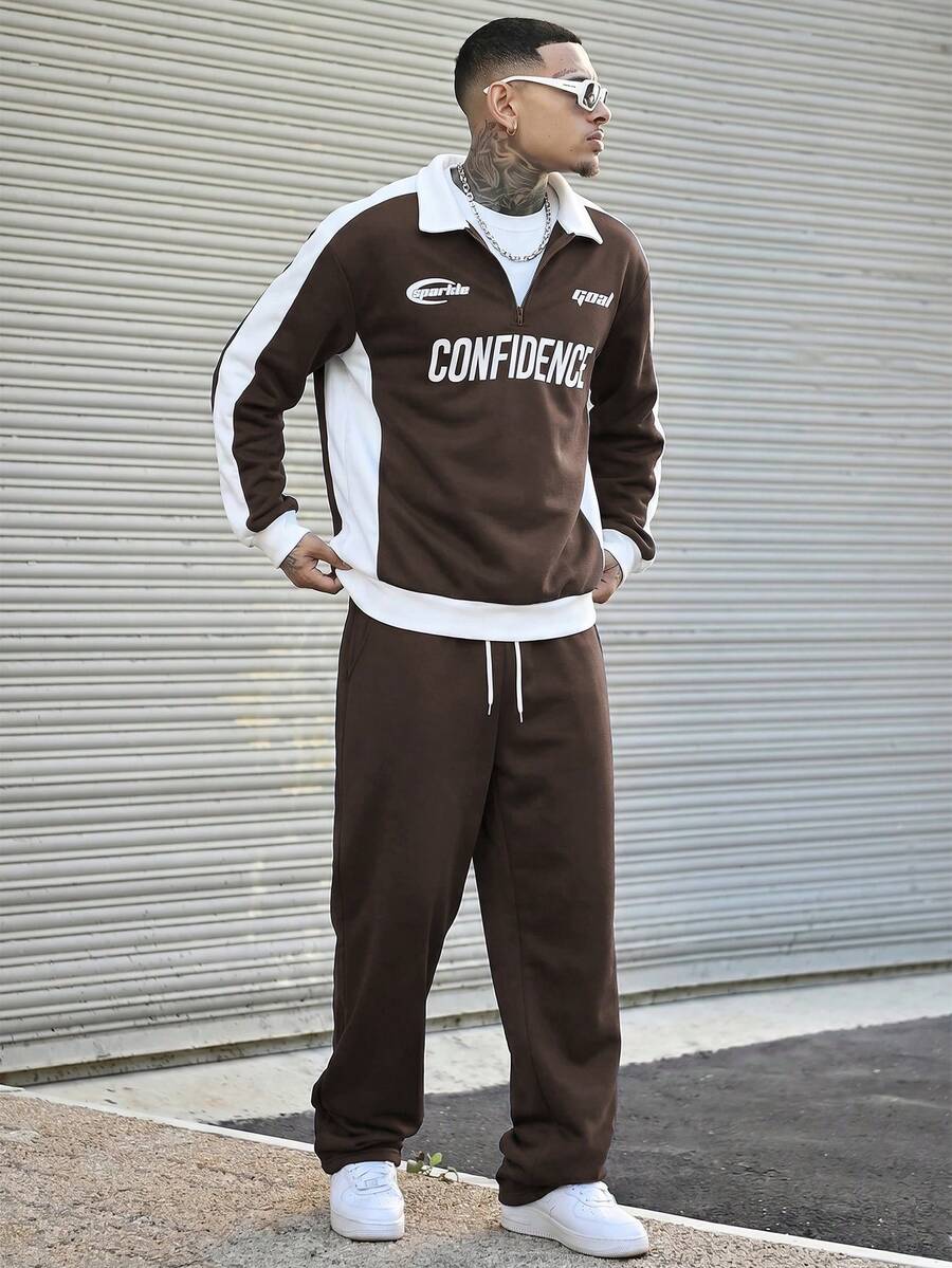 Conjunto Pavtros Confidence Grey Tracksuit