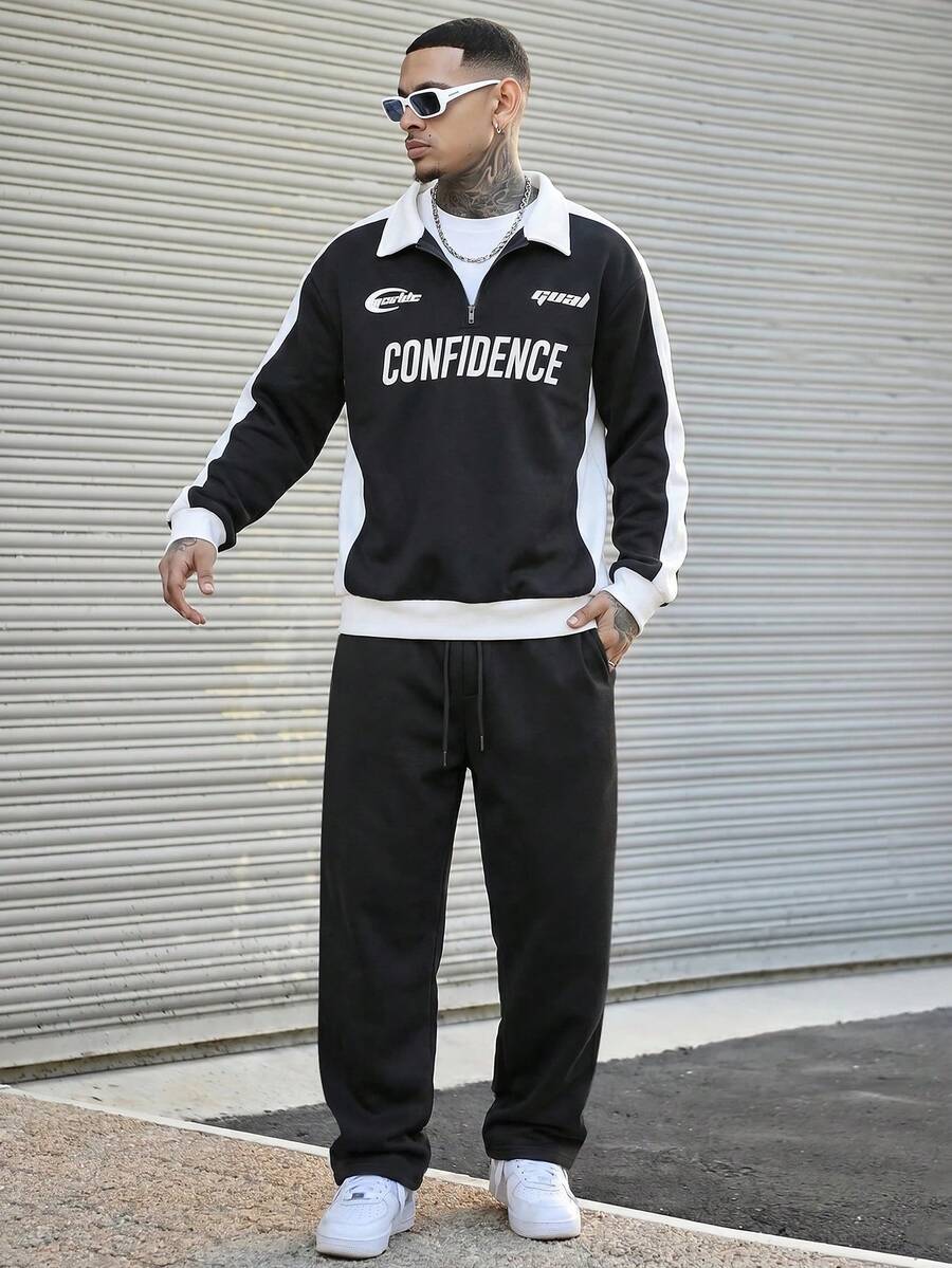 Conjunto Pavtros Confidence Grey Tracksuit