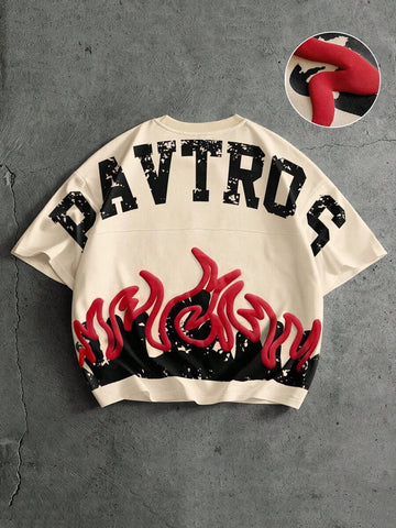 Camiseta Pavtros Flames 3D