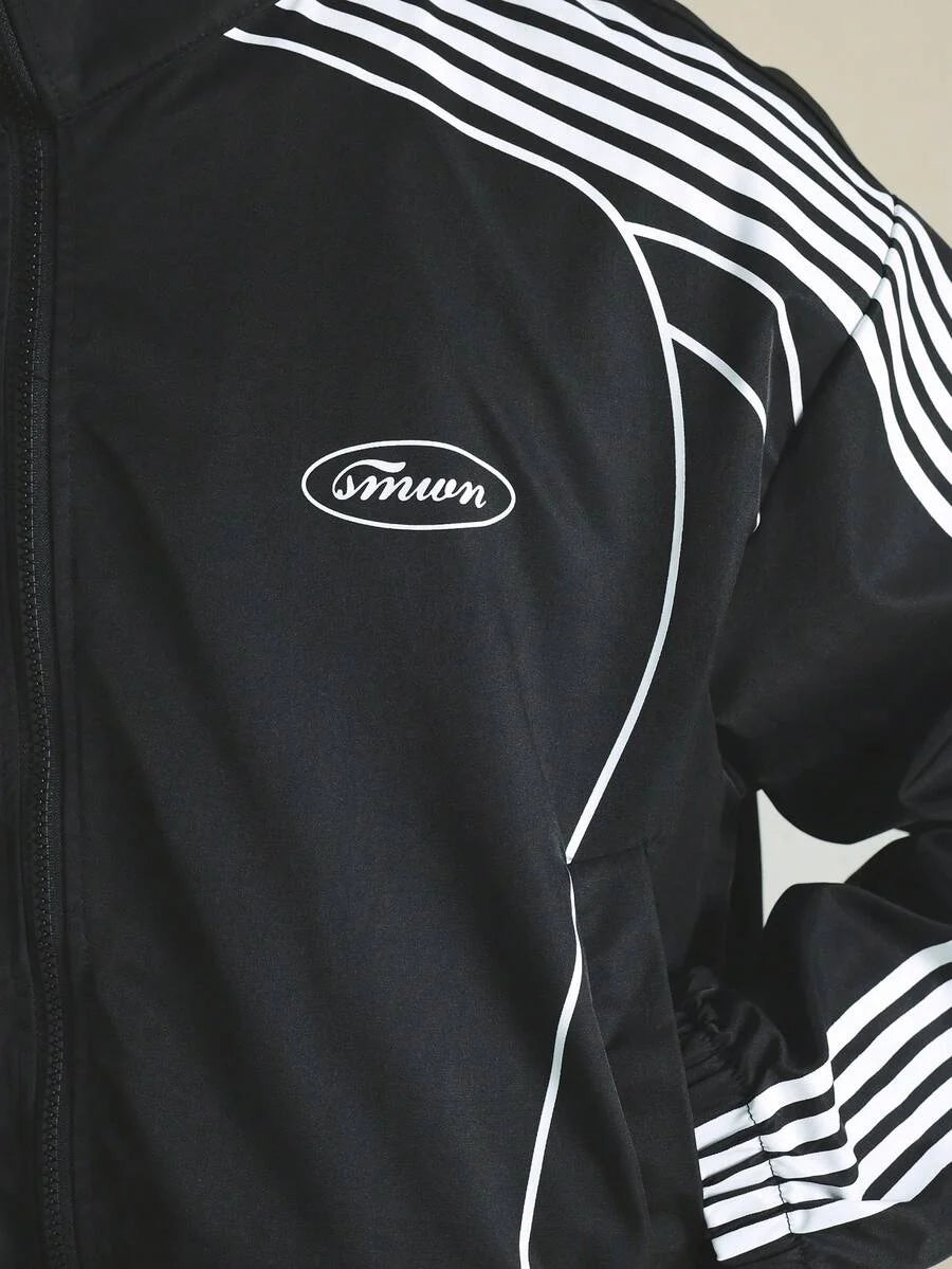 Jaqueta Pavtros Three-Stripe