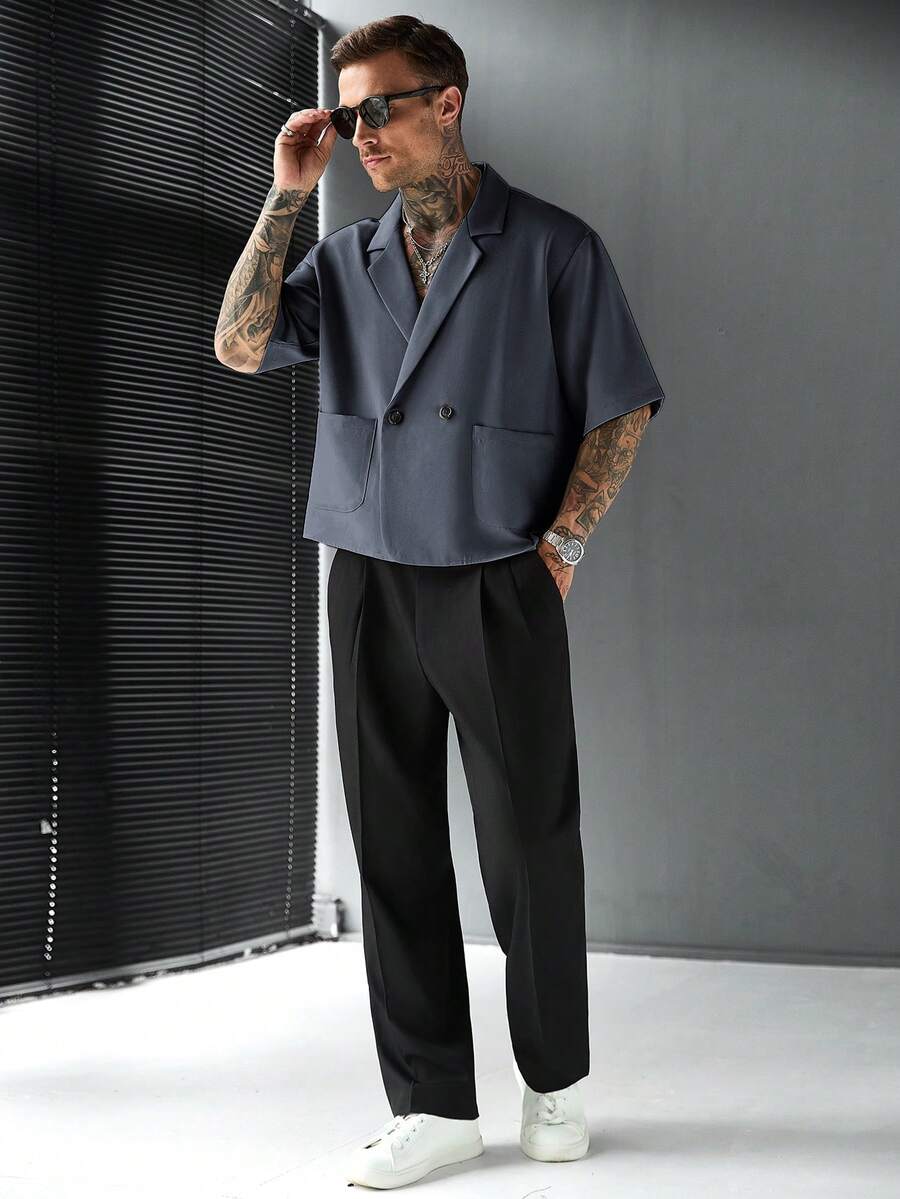 Camisa Pavtros Botões