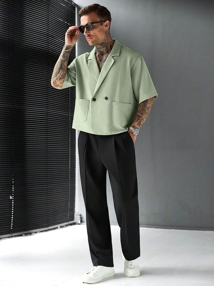 Camisa Pavtros Botões