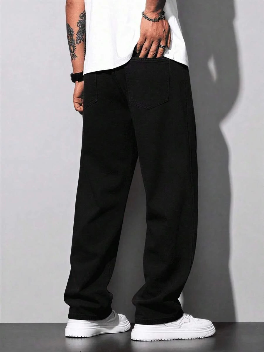 Calça Pavtros Loose Denim