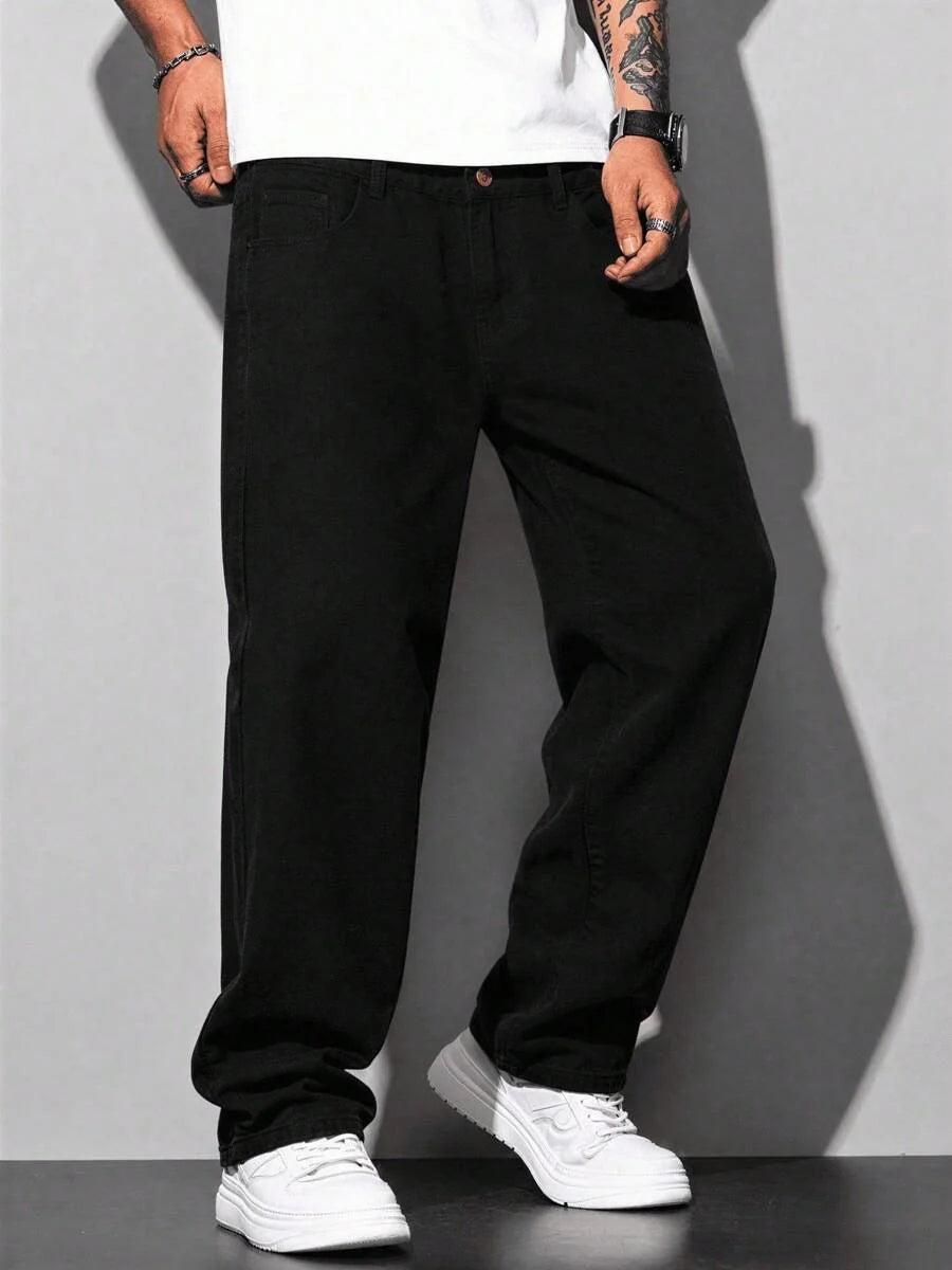 Calça Pavtros Loose Denim