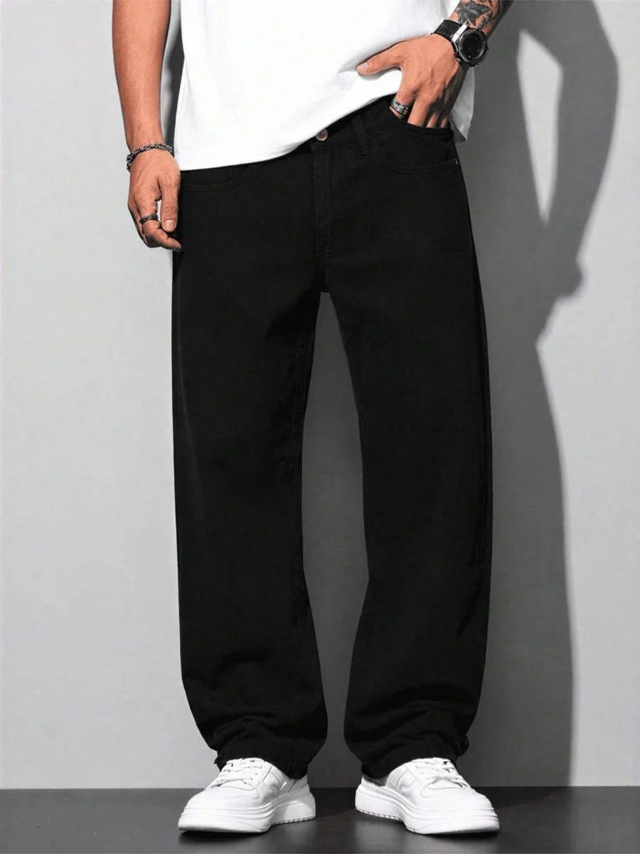 Calça Pavtros Loose Denim