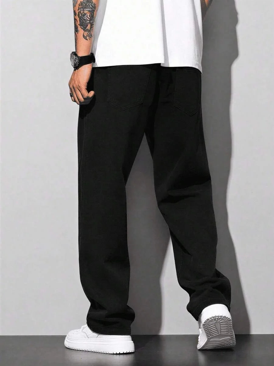 Calça Pavtros Loose Denim