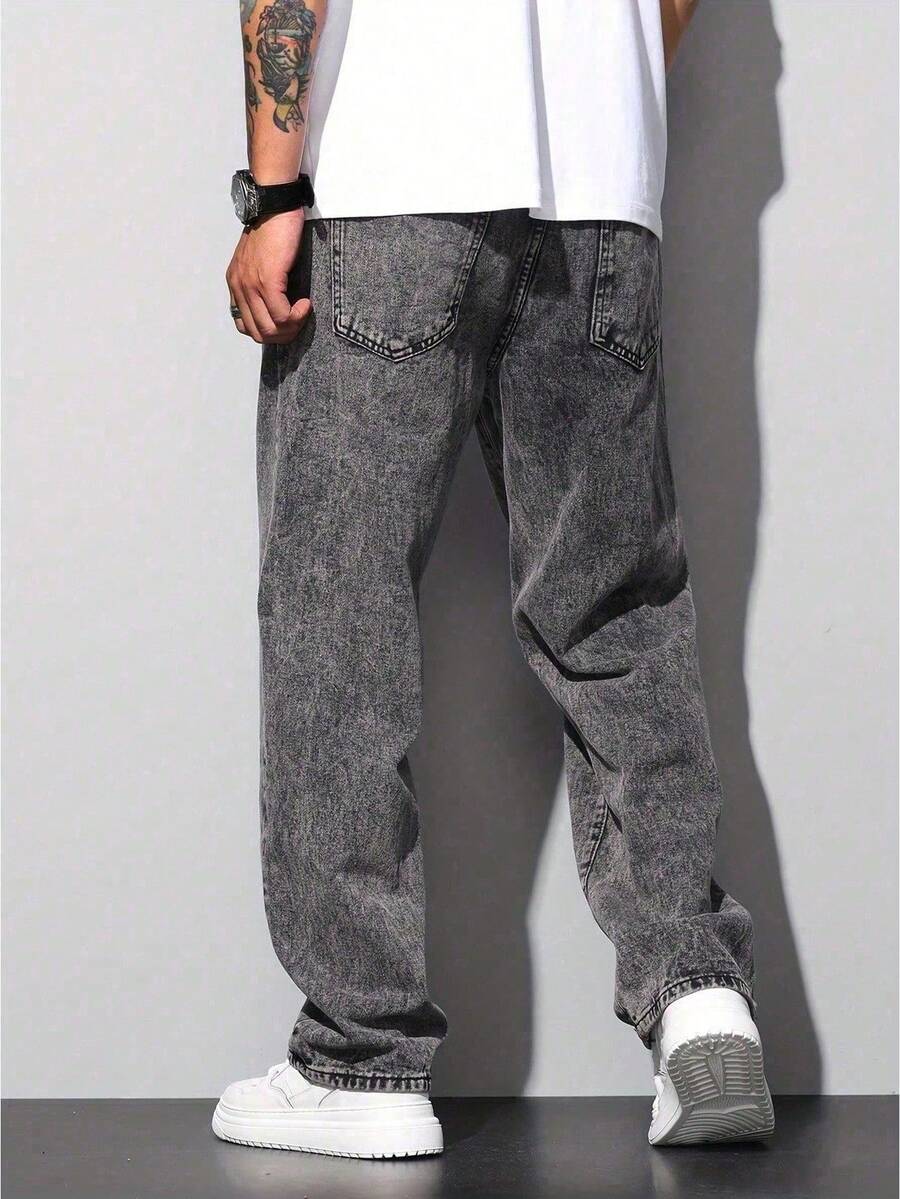 Calça Pavtros Loose Denim