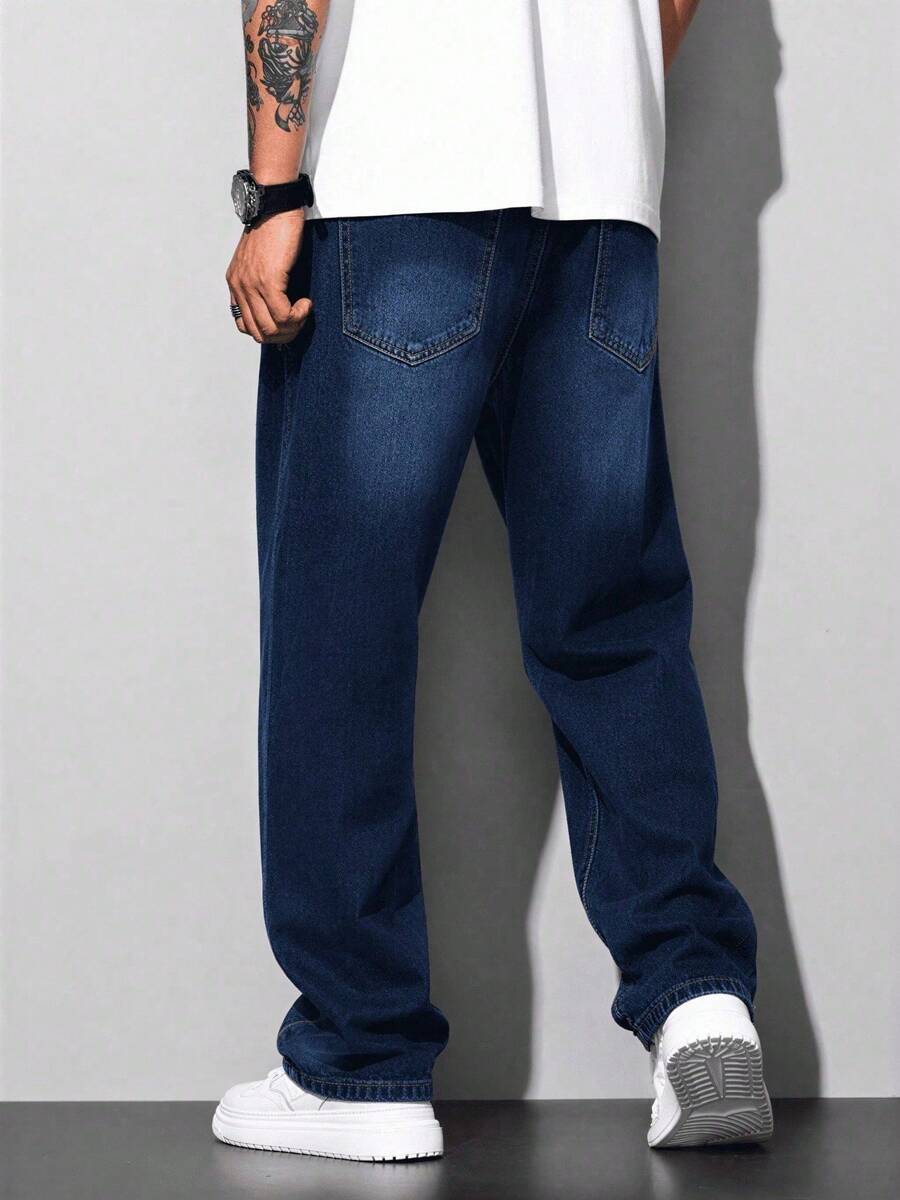 Calça Pavtros Loose Denim