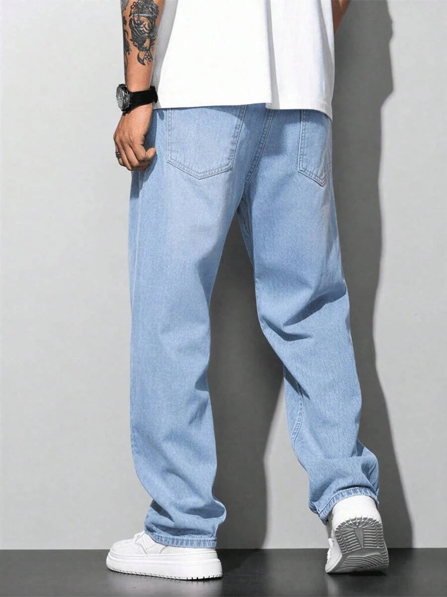 Calça Pavtros Loose Denim