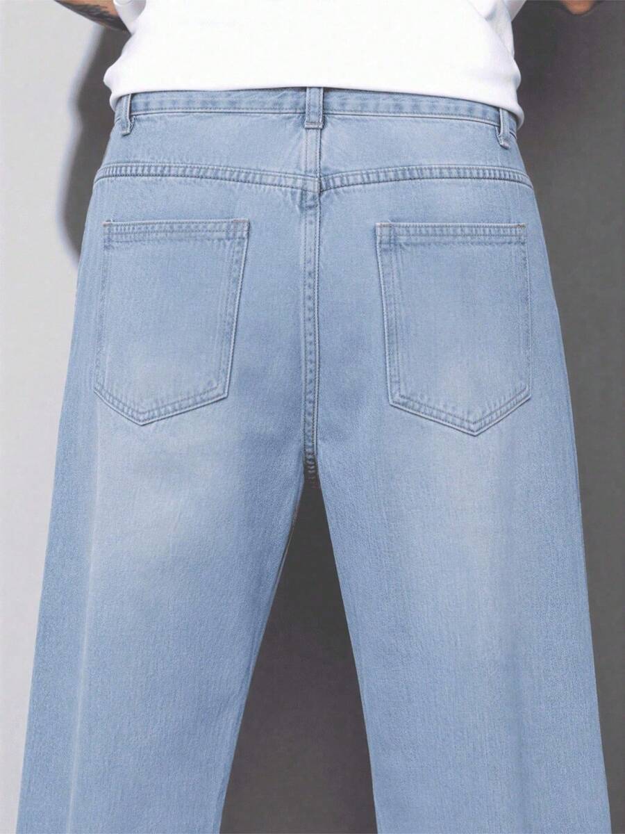 Calça Pavtros Loose Denim