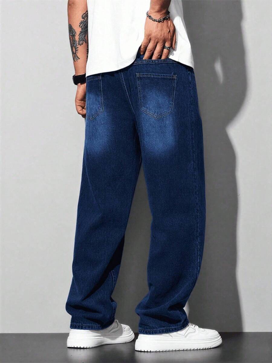 Calça Pavtros Loose Denim