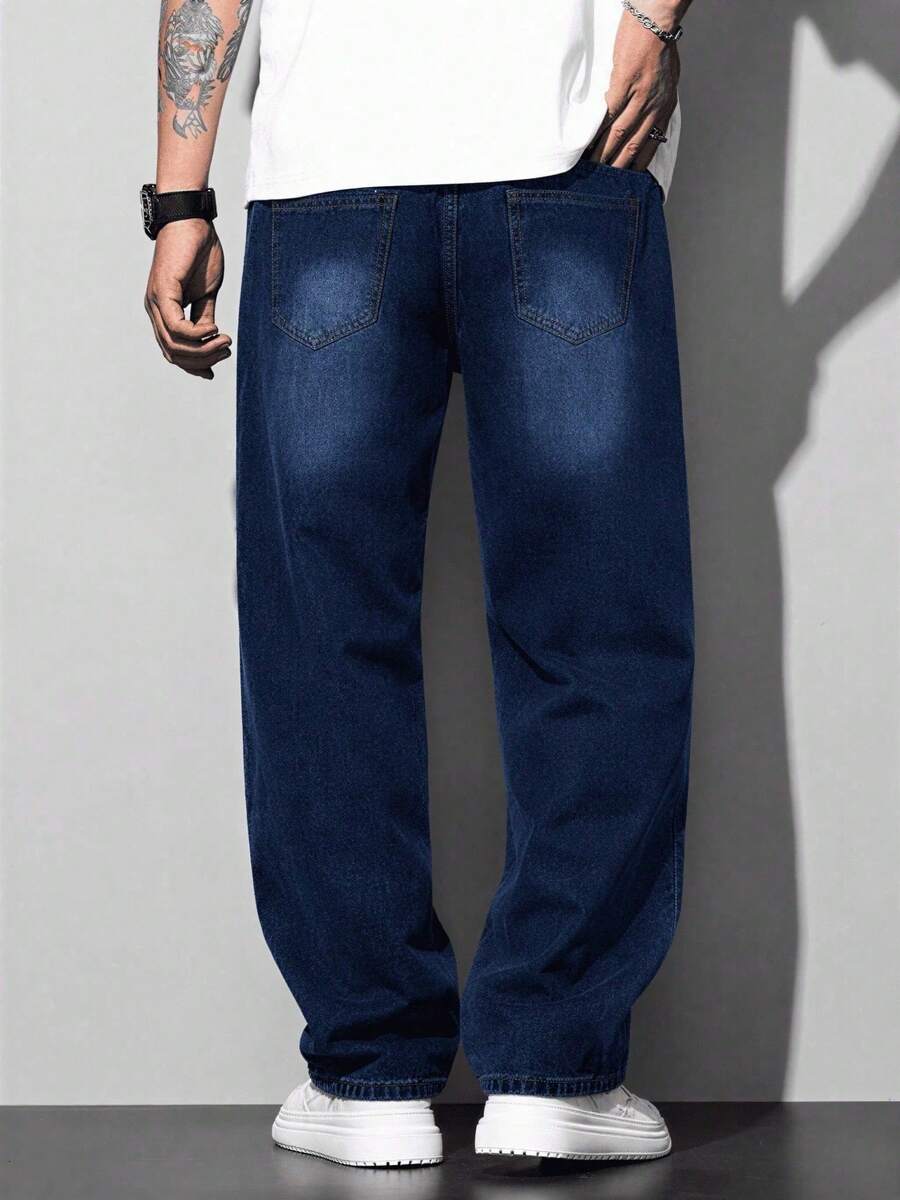Calça Pavtros Loose Denim